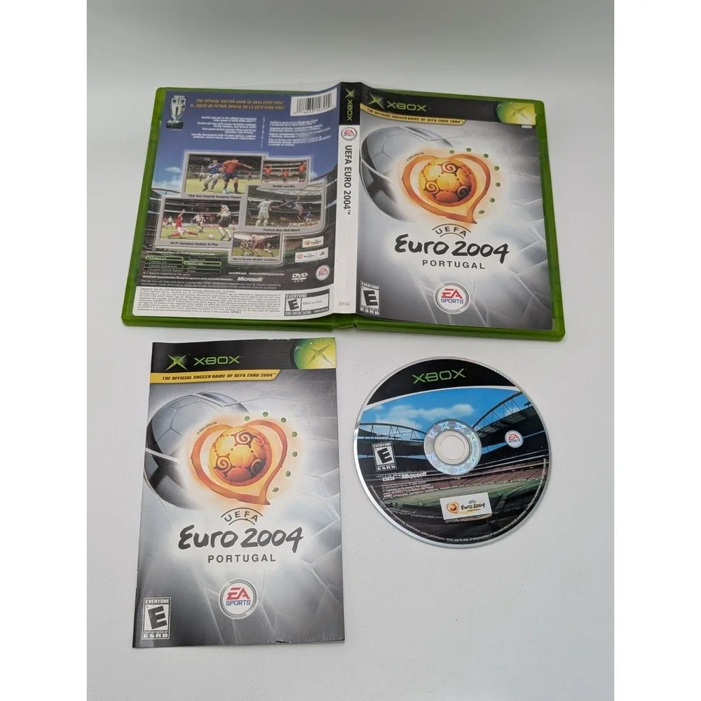 UEFA Euro 2004 Portugal (Xbox, 2004) Complete Tested Working OG Soccer Xbox‎